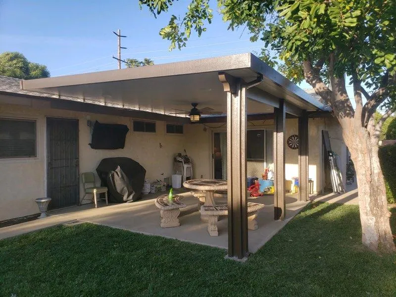 Duralum insulated patio cover for a Frisco, TX home